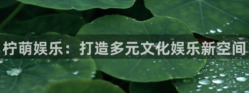 500网足球赛程：柠萌娱乐：打造多元文化娱乐新空间