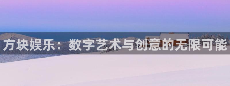 500网官方下载：方块娱乐：数字艺术与创意的无限可能